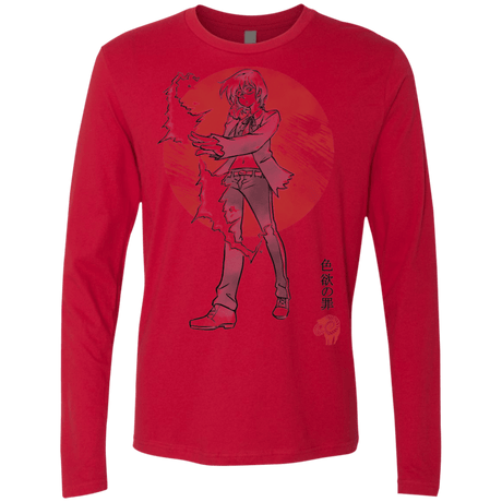 T-Shirts Red / S Goat Lust Men's Premium Long Sleeve