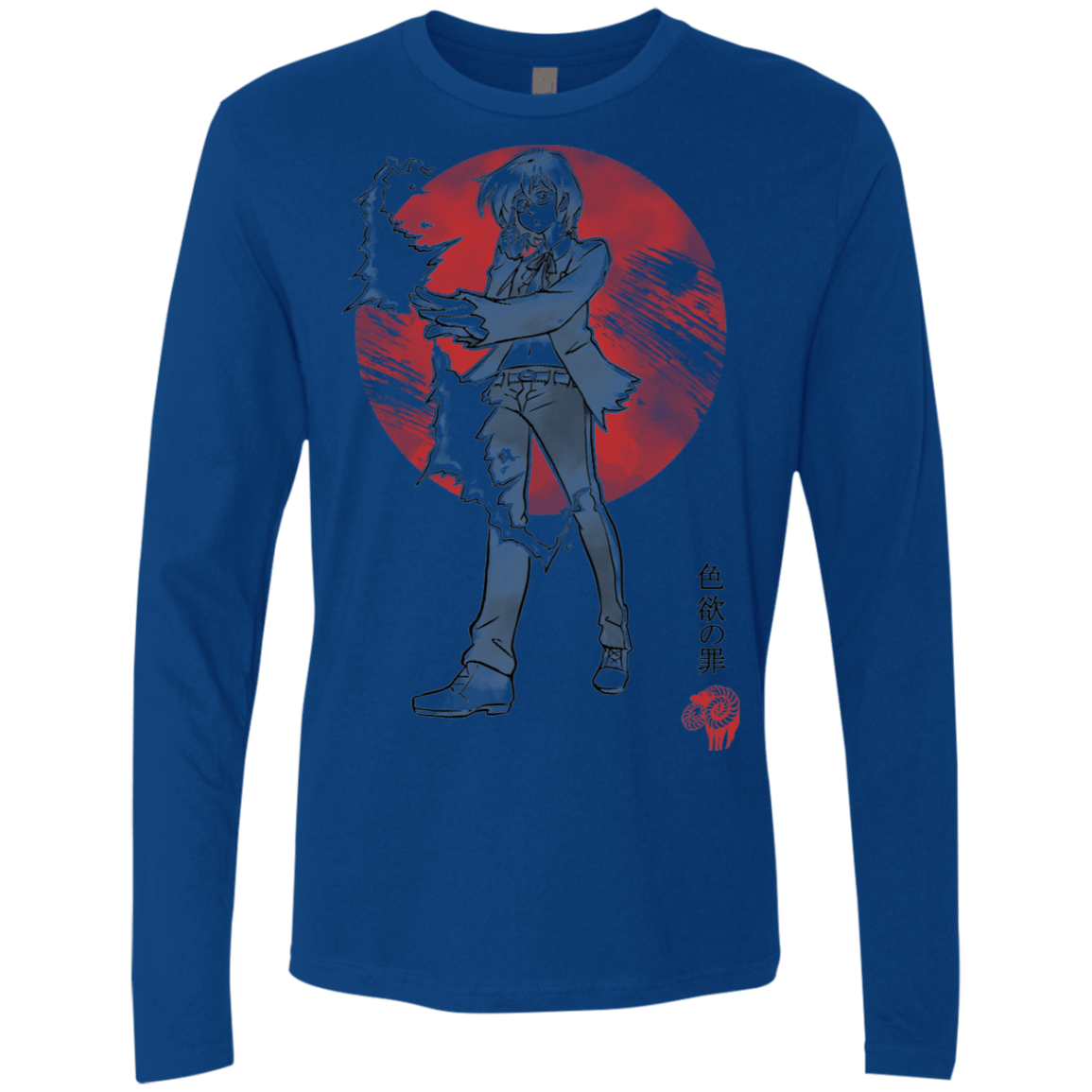 T-Shirts Royal / S Goat Lust Men's Premium Long Sleeve