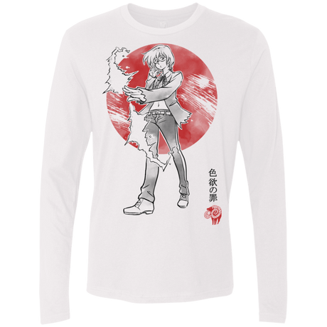 T-Shirts White / S Goat Lust Men's Premium Long Sleeve