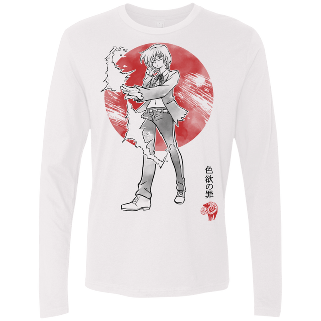 T-Shirts White / S Goat Lust Men's Premium Long Sleeve