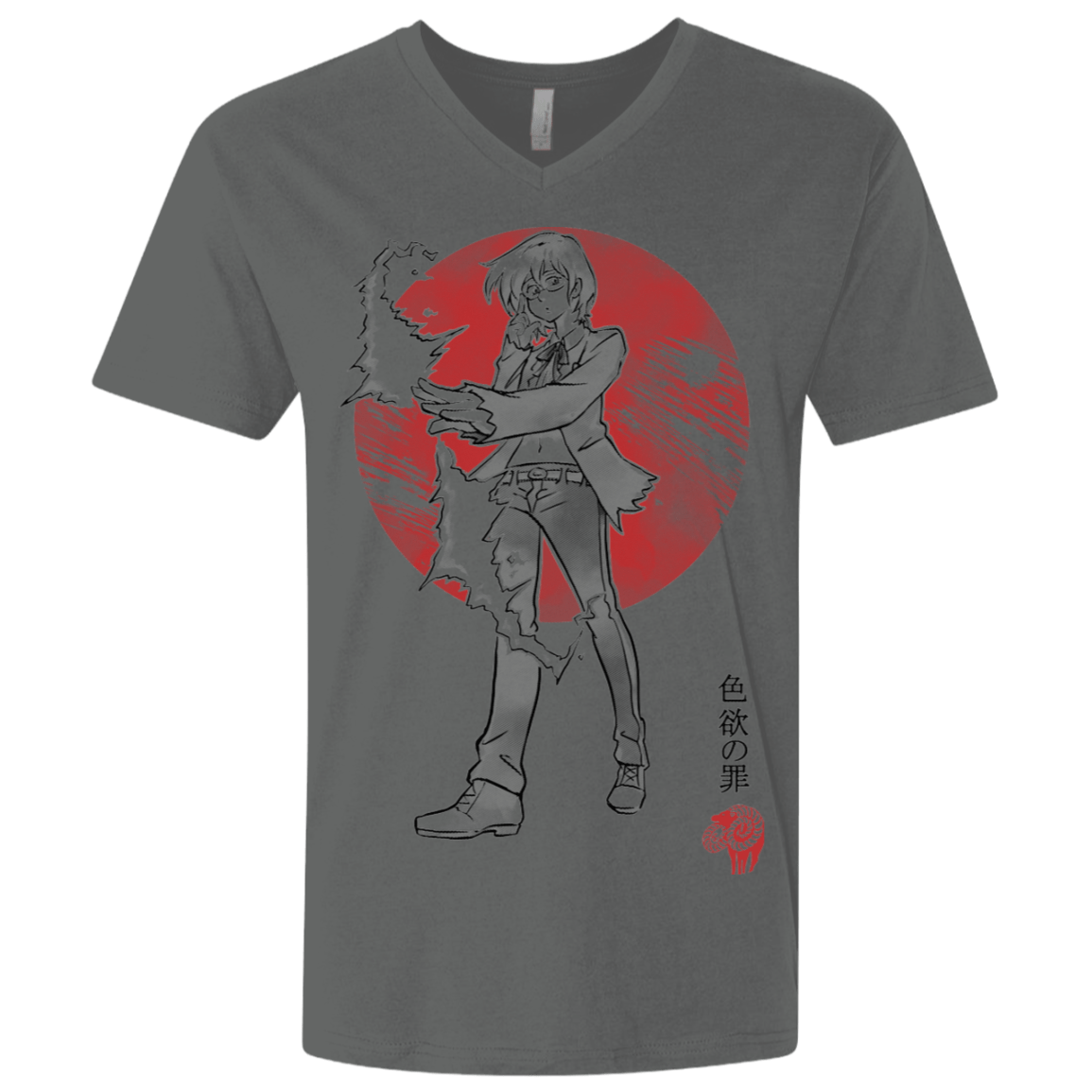 T-Shirts Heavy Metal / X-Small Goat Lust Men's Premium V-Neck