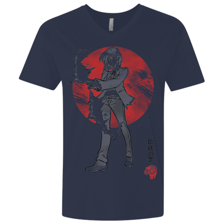 T-Shirts Midnight Navy / X-Small Goat Lust Men's Premium V-Neck