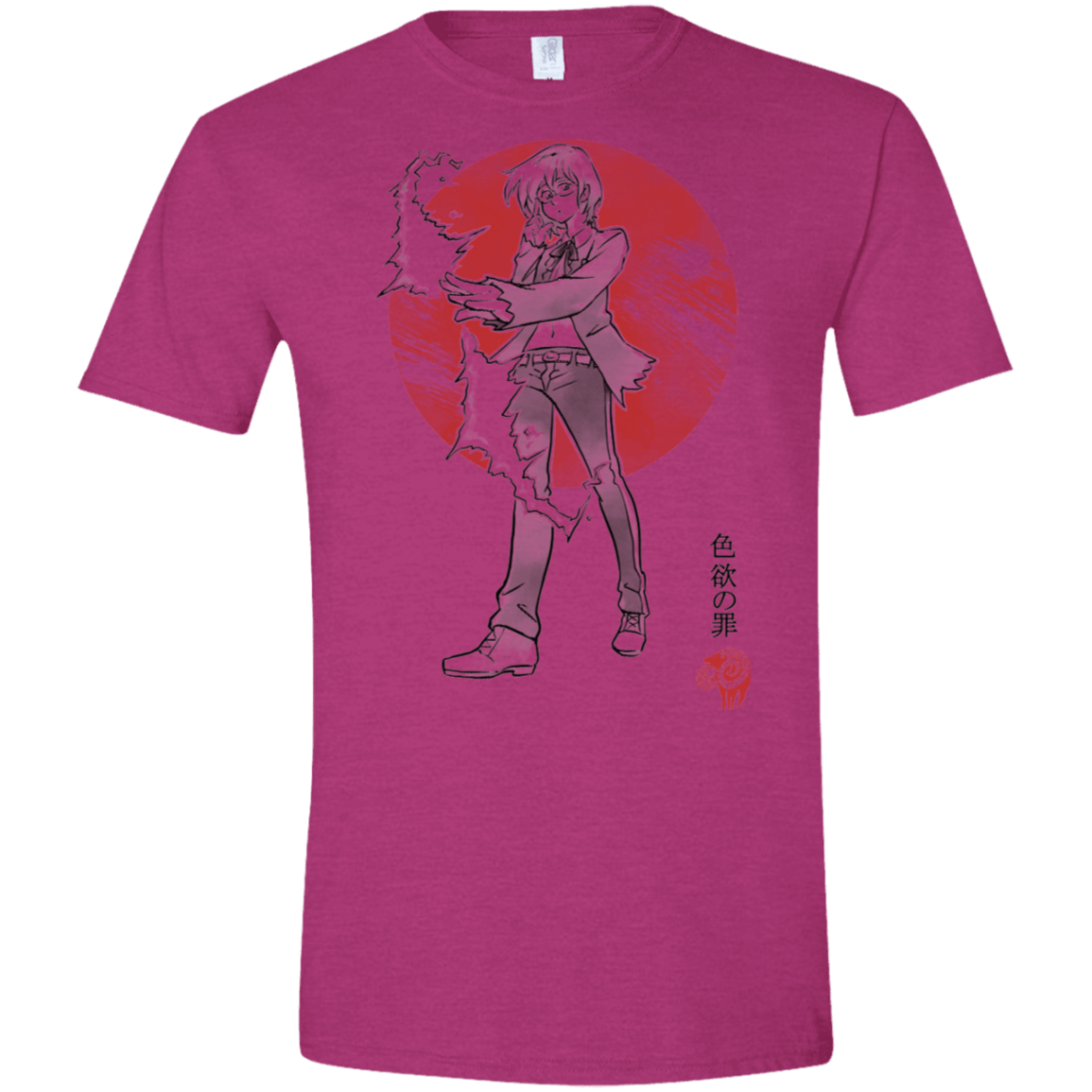 T-Shirts Antique Heliconia / S Goat Lust Men's Semi-Fitted Softstyle