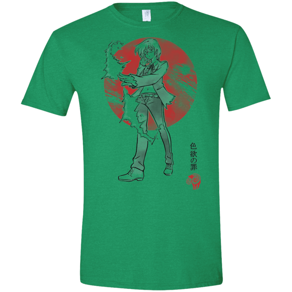 T-Shirts Heather Irish Green / S Goat Lust Men's Semi-Fitted Softstyle