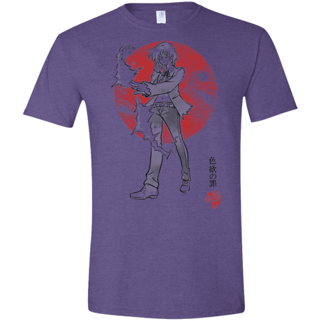 T-Shirts Heather Purple / S Goat Lust Men's Semi-Fitted Softstyle