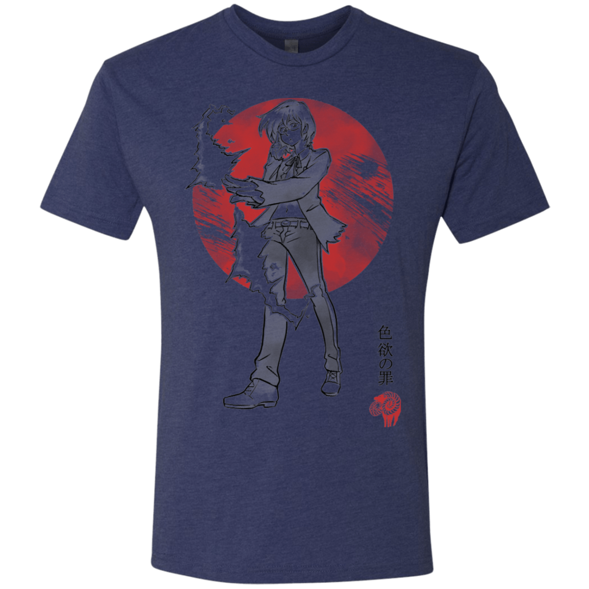 T-Shirts Vintage Navy / S Goat Lust Men's Triblend T-Shirt