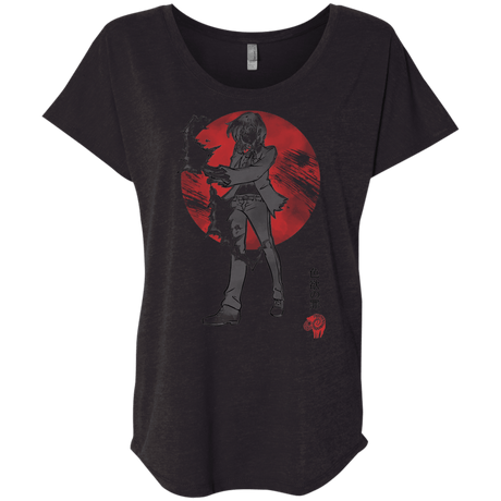 T-Shirts Vintage Black / X-Small Goat Lust Triblend Dolman Sleeve