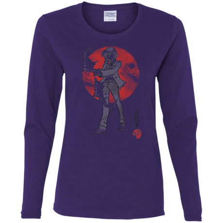 T-Shirts Purple / S Goat Lust Women's Long Sleeve T-Shirt