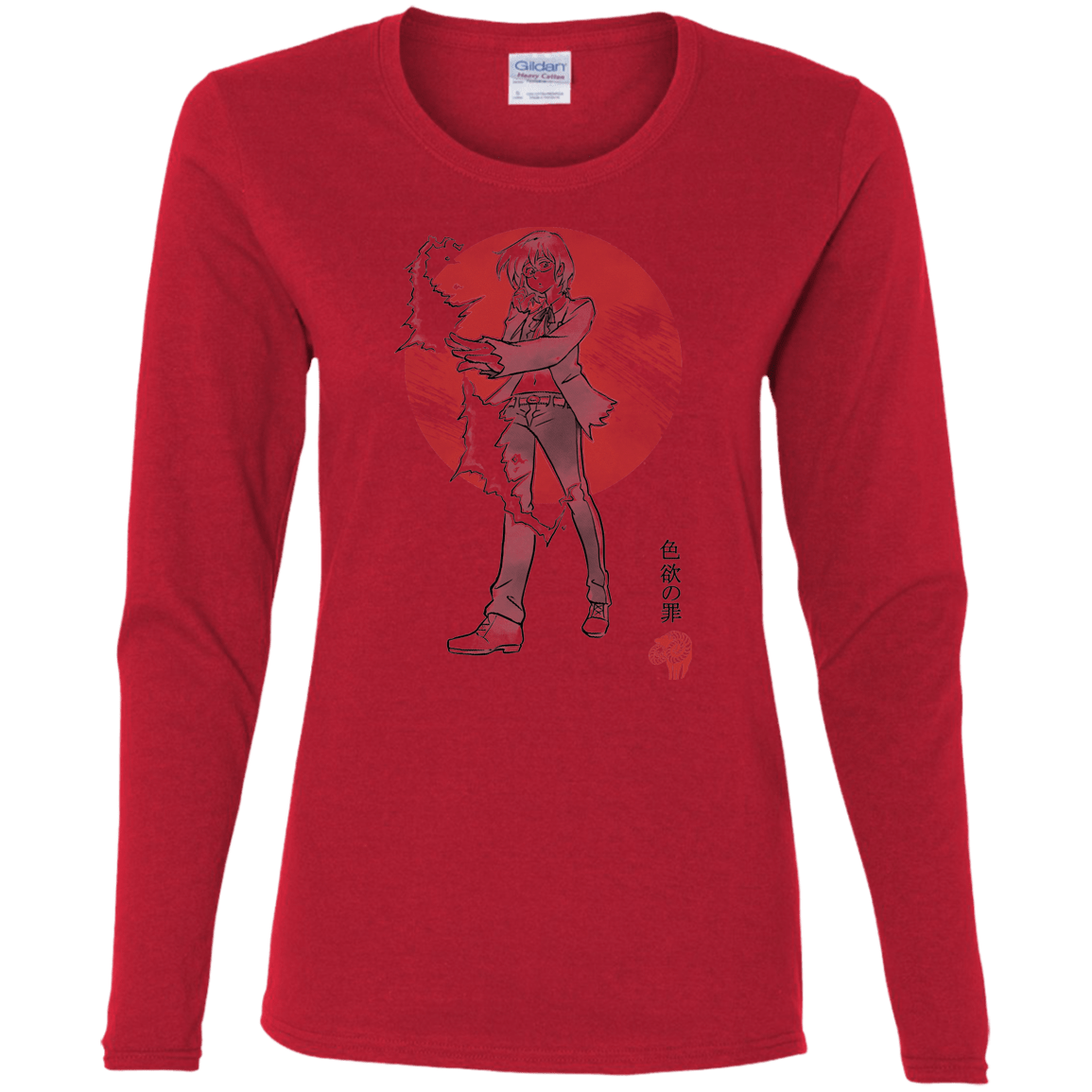 T-Shirts Red / S Goat Lust Women's Long Sleeve T-Shirt