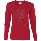 T-Shirts Red / S Goat Lust Women's Long Sleeve T-Shirt