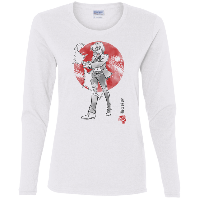 T-Shirts White / S Goat Lust Women's Long Sleeve T-Shirt