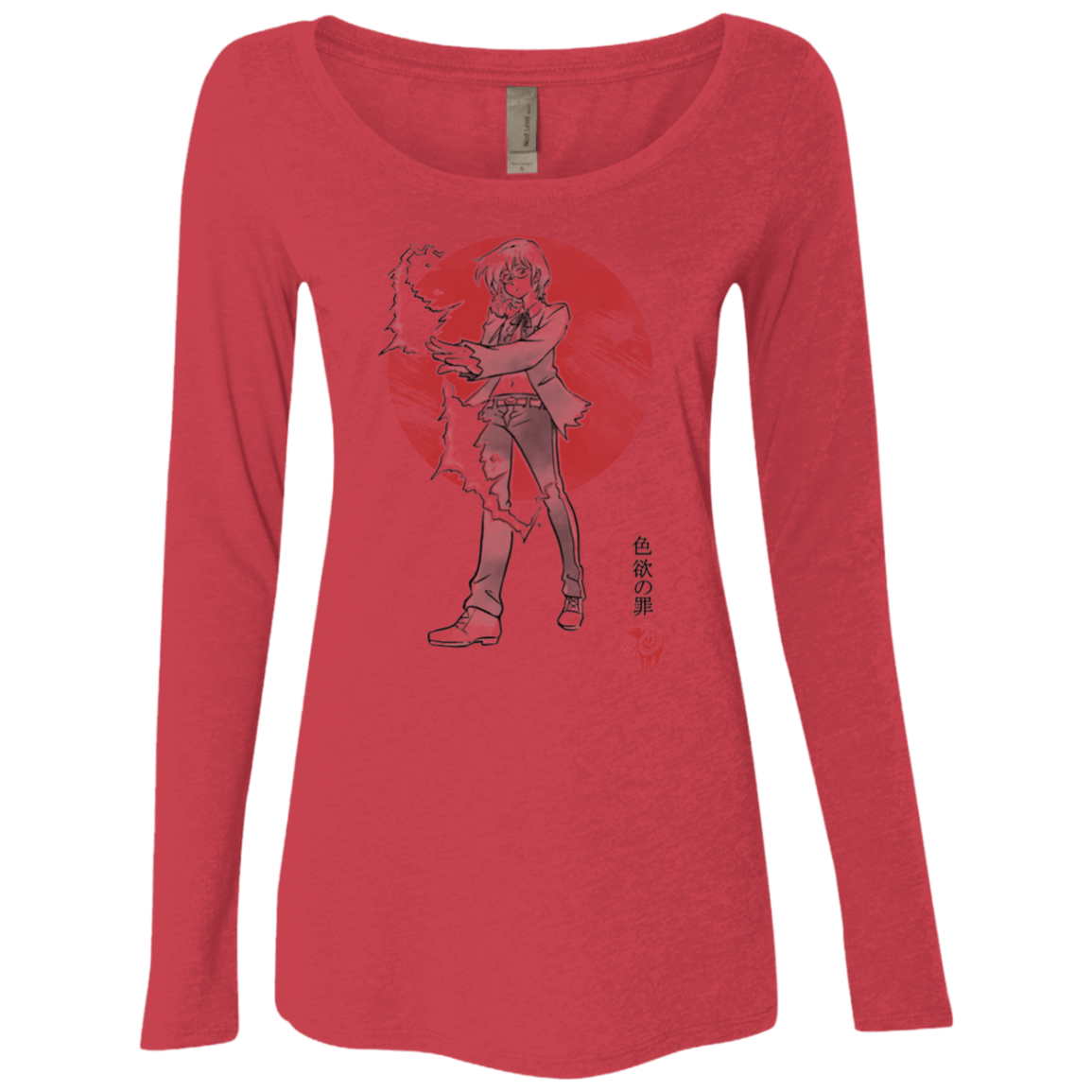 T-Shirts Vintage Red / S Goat Lust Women's Triblend Long Sleeve Shirt