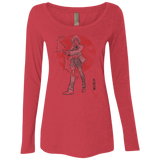 T-Shirts Vintage Red / S Goat Lust Women's Triblend Long Sleeve Shirt