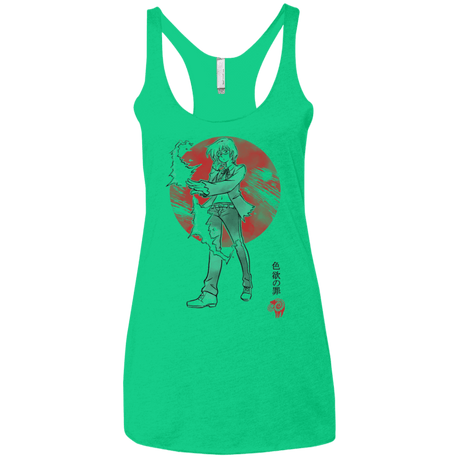 T-Shirts Envy / X-Small Goat Lust Women's Triblend Racerback Tank
