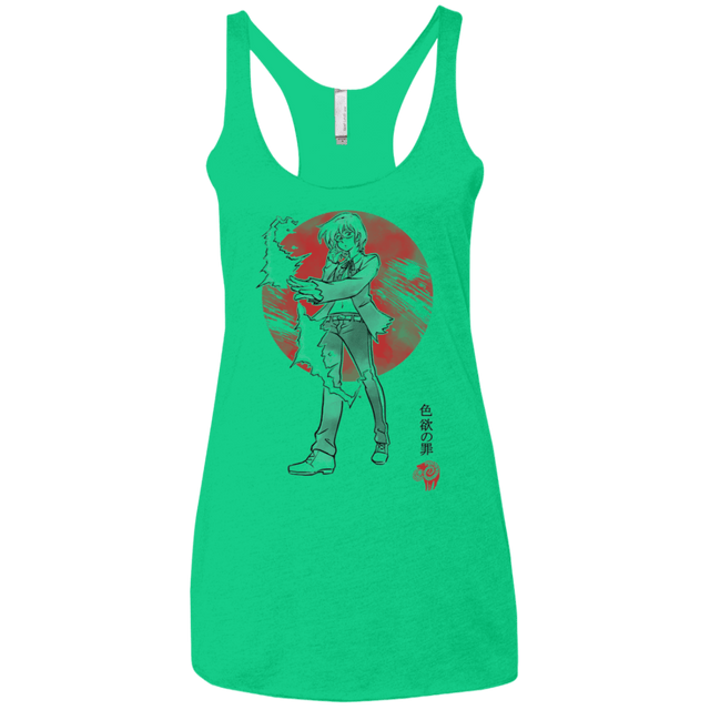 T-Shirts Envy / X-Small Goat Lust Women's Triblend Racerback Tank