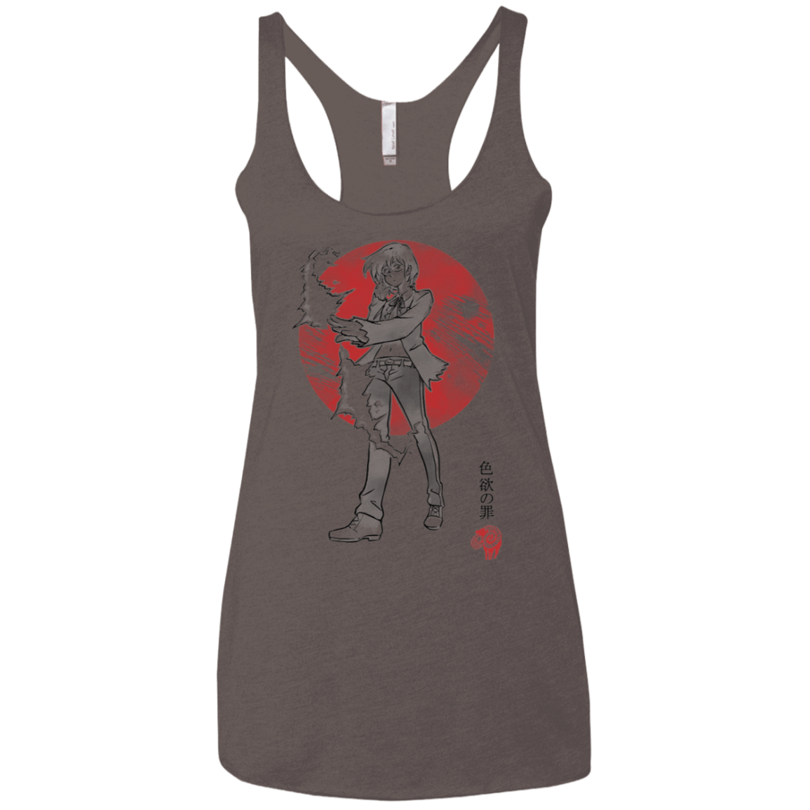 T-Shirts Macchiato / X-Small Goat Lust Women's Triblend Racerback Tank