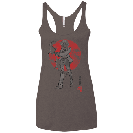 T-Shirts Macchiato / X-Small Goat Lust Women's Triblend Racerback Tank