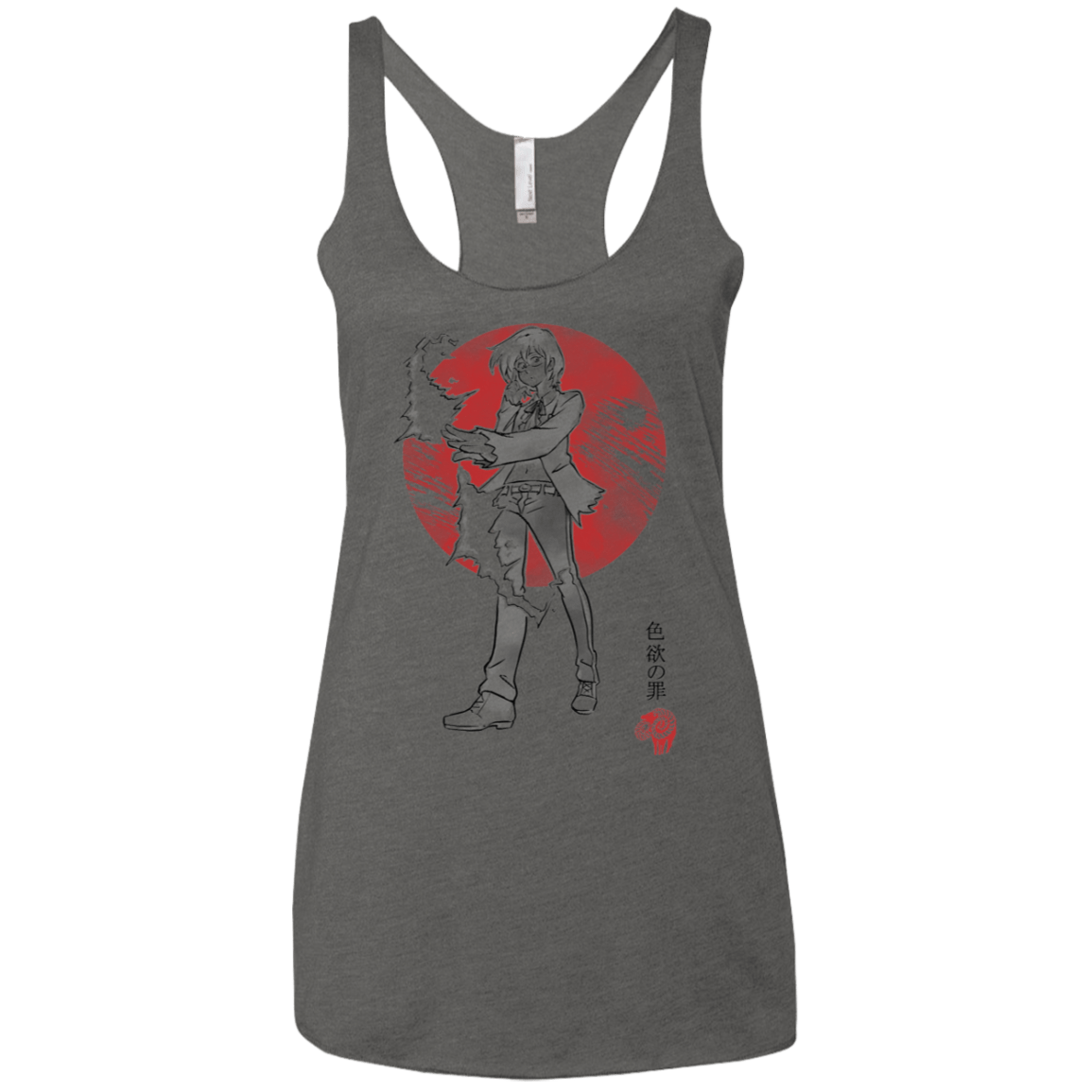 T-Shirts Premium Heather / X-Small Goat Lust Women's Triblend Racerback Tank