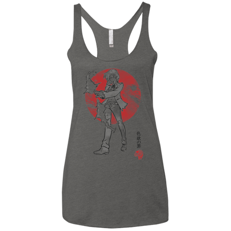 T-Shirts Premium Heather / X-Small Goat Lust Women's Triblend Racerback Tank