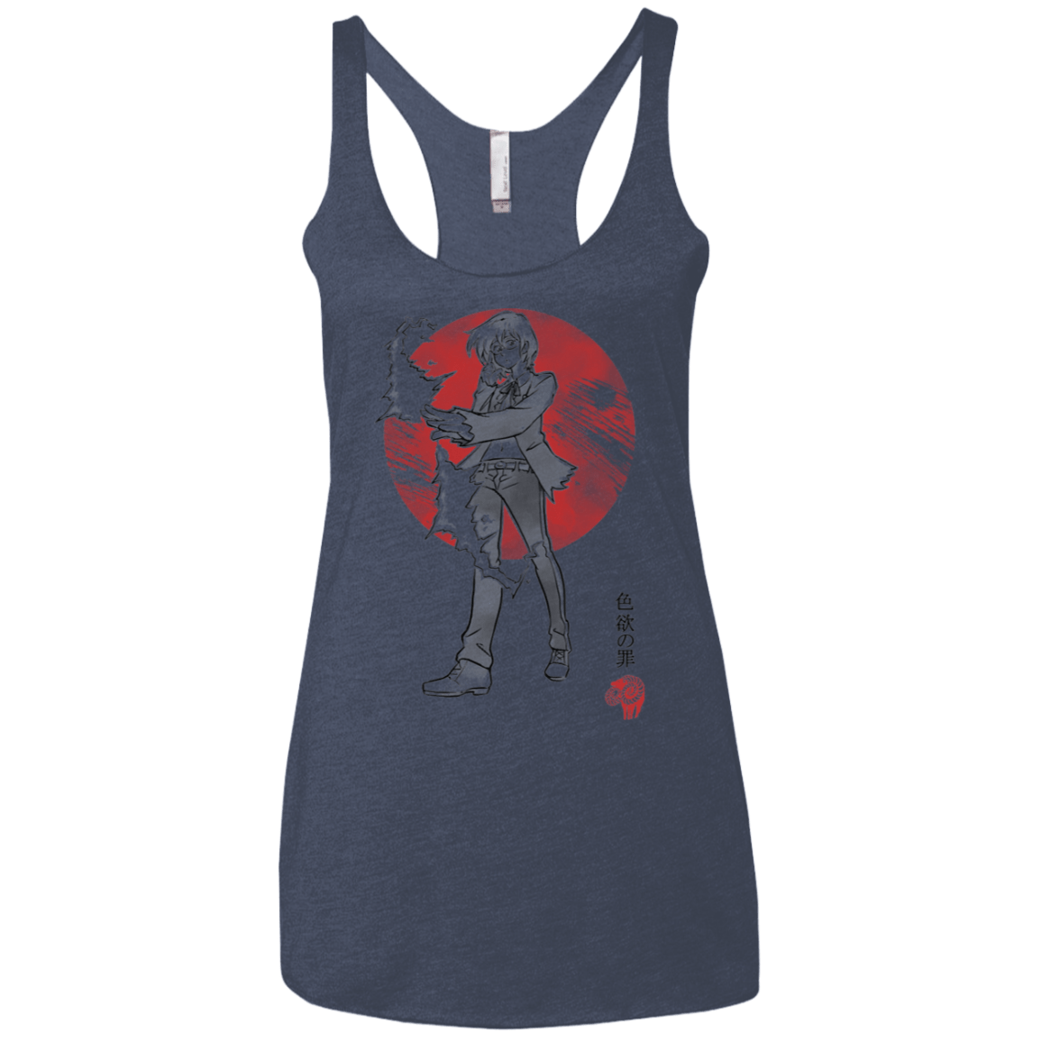 T-Shirts Vintage Navy / X-Small Goat Lust Women's Triblend Racerback Tank