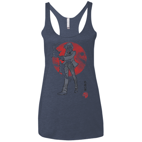T-Shirts Vintage Navy / X-Small Goat Lust Women's Triblend Racerback Tank