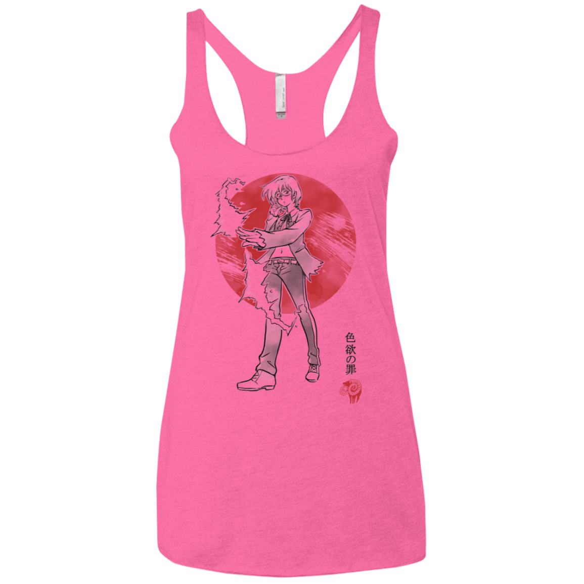T-Shirts Vintage Pink / X-Small Goat Lust Women's Triblend Racerback Tank