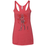 T-Shirts Vintage Red / X-Small Goat Lust Women's Triblend Racerback Tank