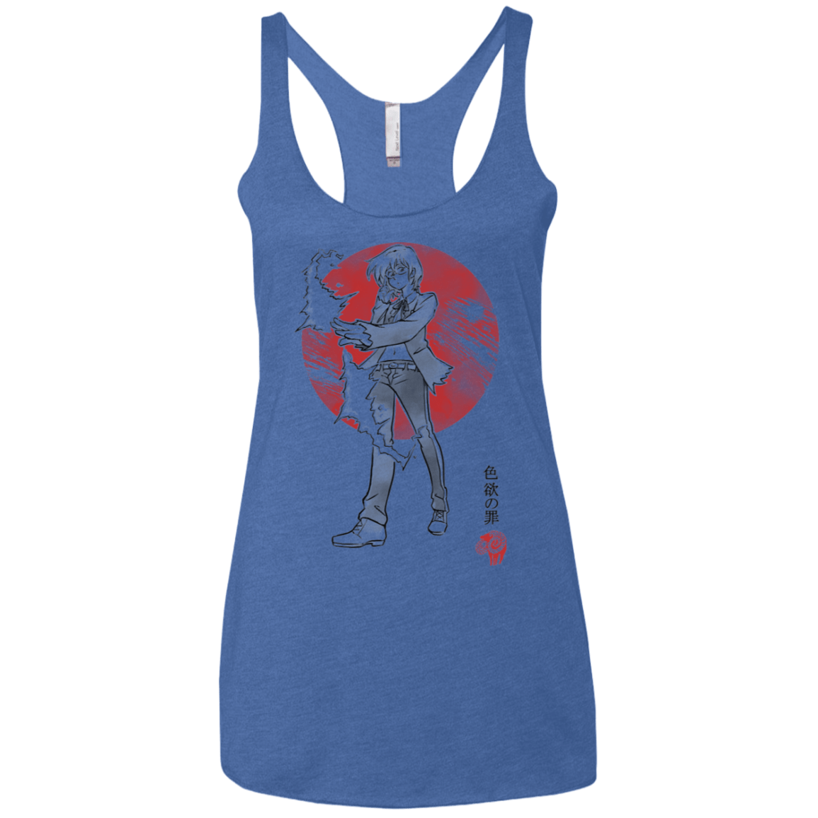 T-Shirts Vintage Royal / X-Small Goat Lust Women's Triblend Racerback Tank