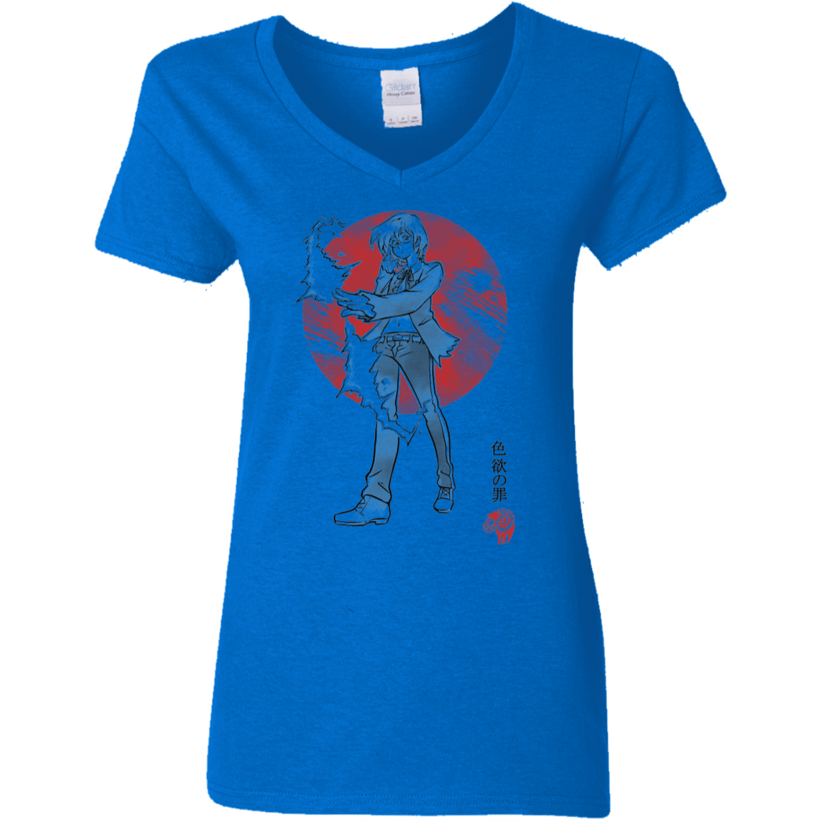 T-Shirts Royal / S Goat Lust Women's V-Neck T-Shirt