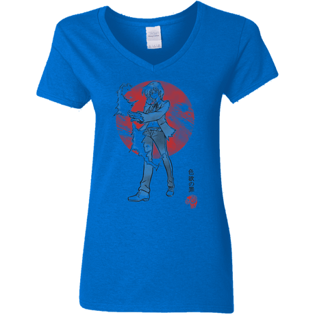 T-Shirts Royal / S Goat Lust Women's V-Neck T-Shirt