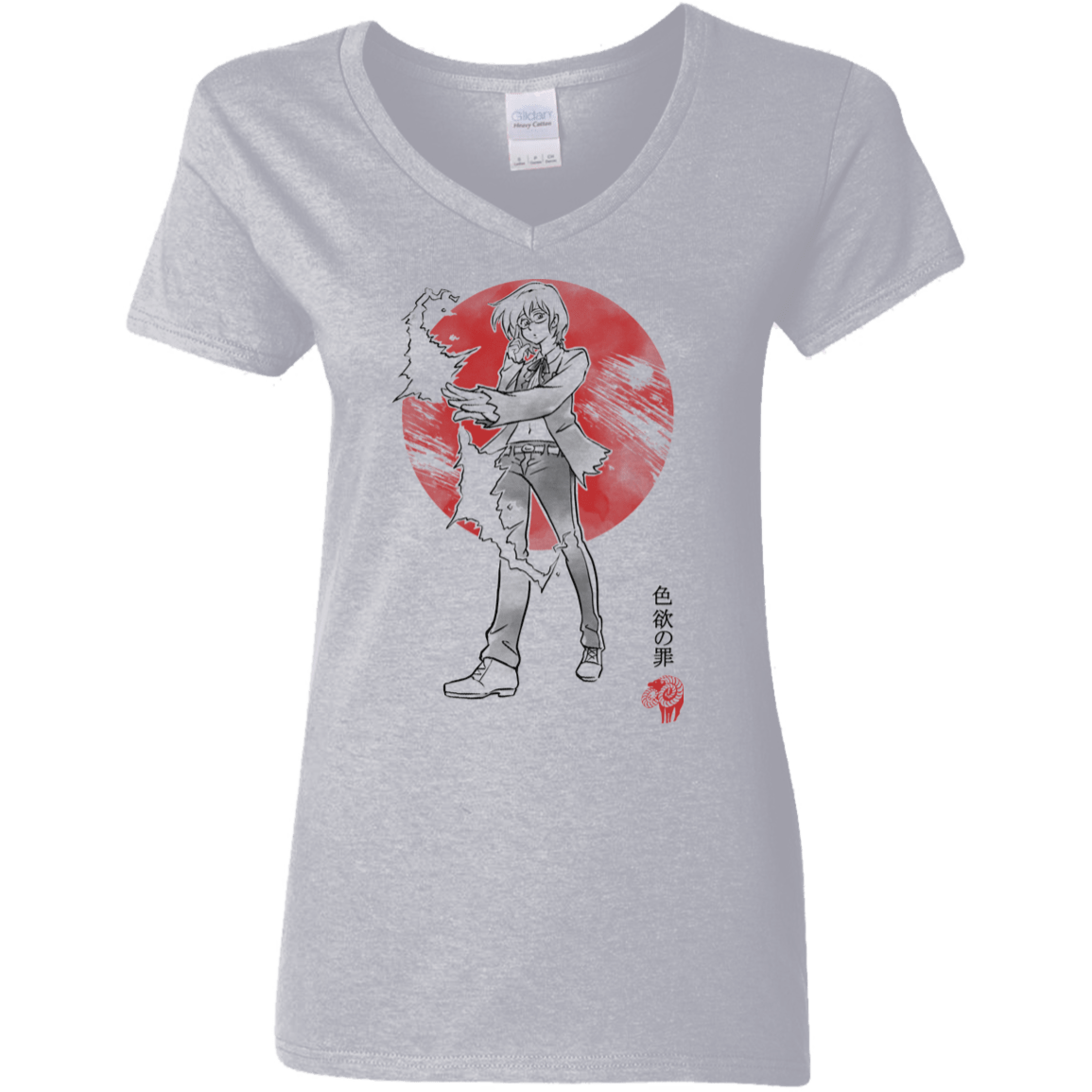 T-Shirts Sport Grey / S Goat Lust Women's V-Neck T-Shirt