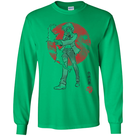 T-Shirts Irish Green / YS Goat Lust Youth Long Sleeve T-Shirt
