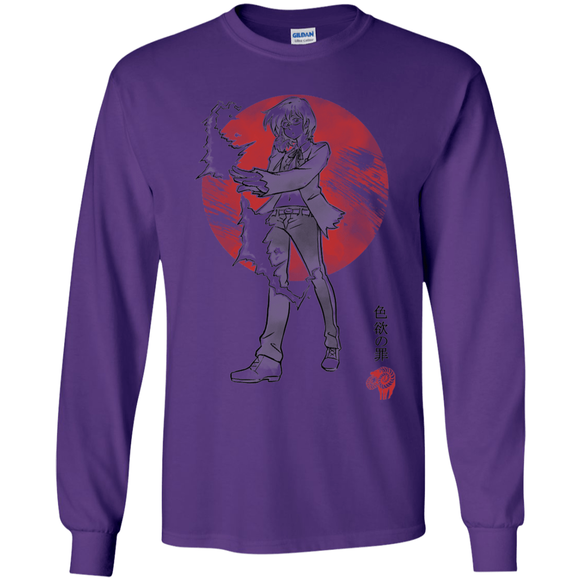 T-Shirts Purple / YS Goat Lust Youth Long Sleeve T-Shirt