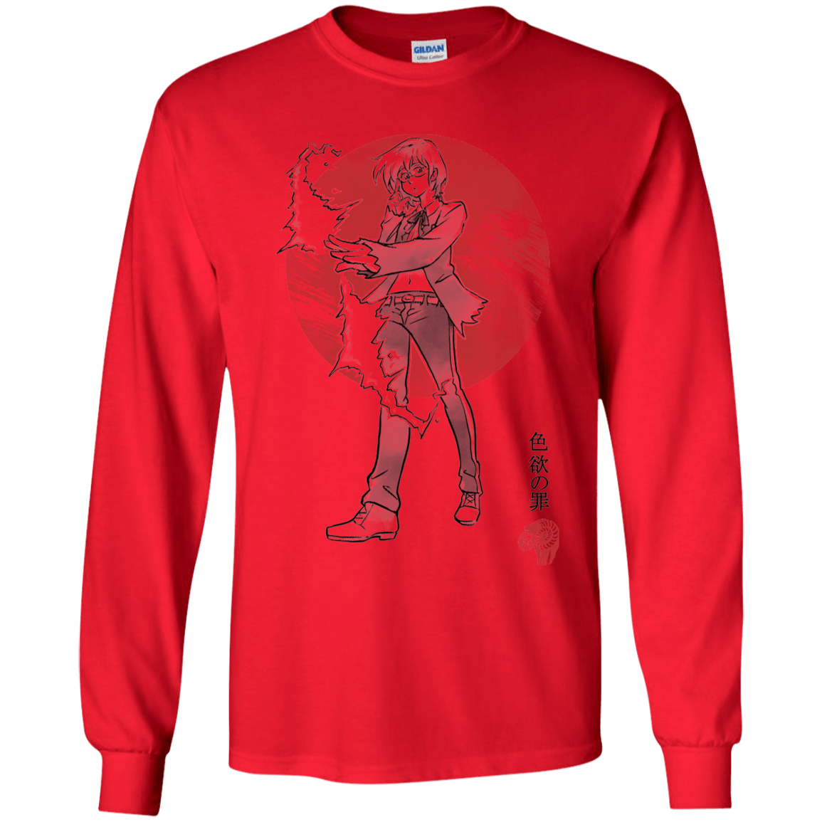 T-Shirts Red / YS Goat Lust Youth Long Sleeve T-Shirt