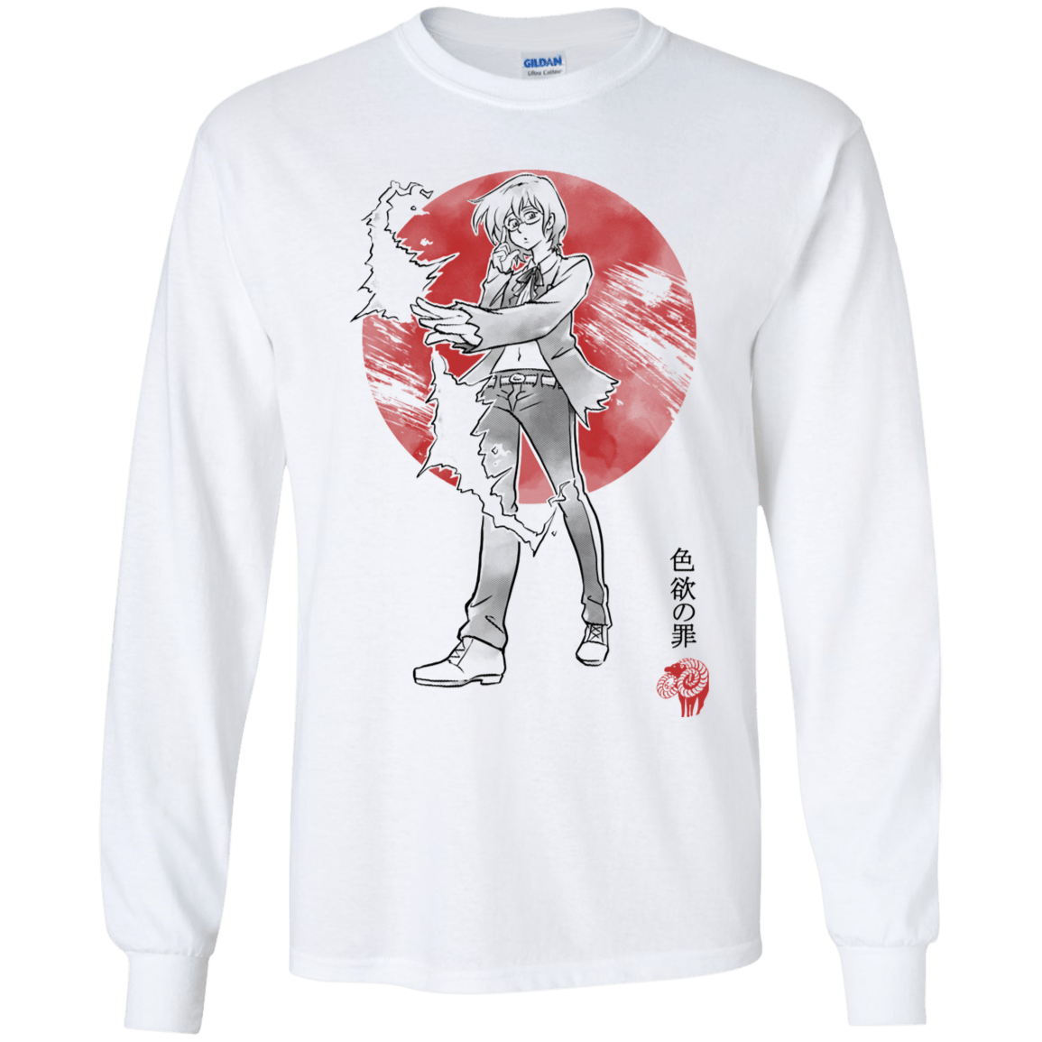 T-Shirts White / YS Goat Lust Youth Long Sleeve T-Shirt