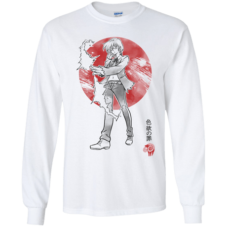 T-Shirts White / YS Goat Lust Youth Long Sleeve T-Shirt