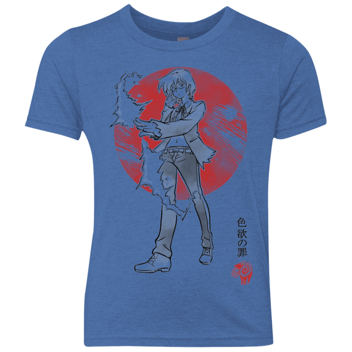 T-Shirts Vintage Royal / YXS Goat Lust Youth Triblend T-Shirt