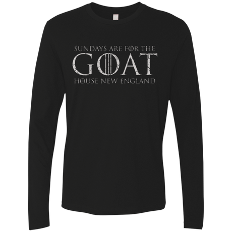 T-Shirts Black / Small GOAT Men's Premium Long Sleeve