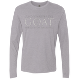 T-Shirts Heather Grey / Small GOAT Men's Premium Long Sleeve