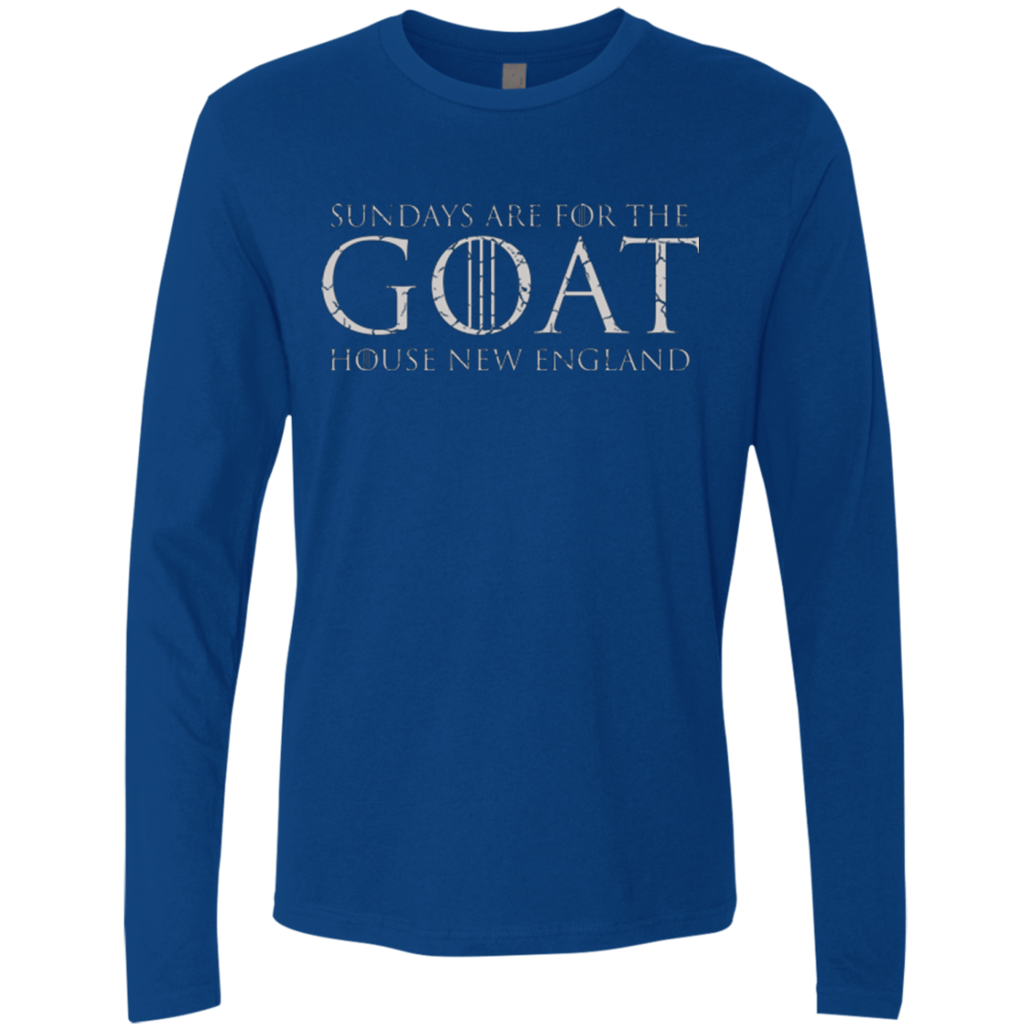 T-Shirts Royal / Small GOAT Men's Premium Long Sleeve