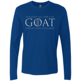 T-Shirts Royal / Small GOAT Men's Premium Long Sleeve