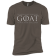 T-Shirts Warm Grey / X-Small GOAT Men's Premium T-Shirt