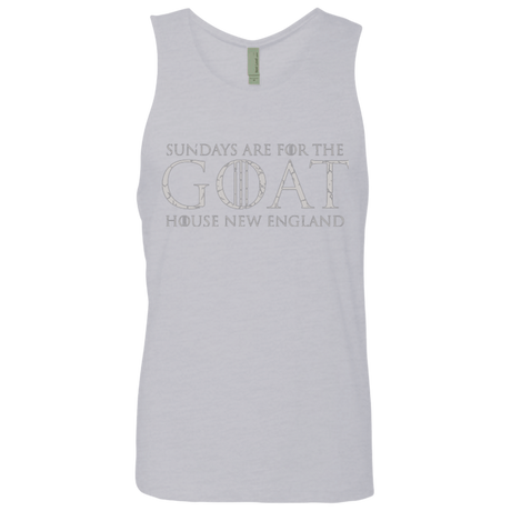 T-Shirts Heather Grey / Small GOAT Men's Premium Tank Top
