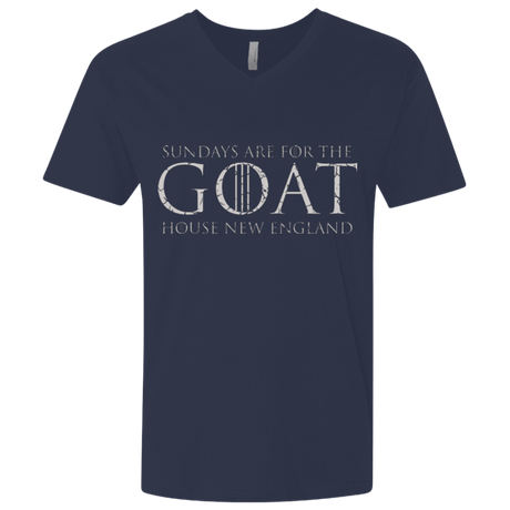 T-Shirts Midnight Navy / X-Small GOAT Men's Premium V-Neck