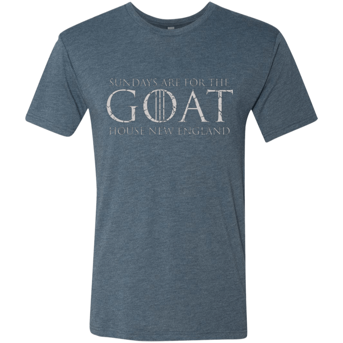 T-Shirts Indigo / Small GOAT Men's Triblend T-Shirt