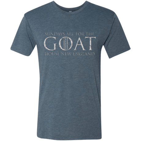 T-Shirts Indigo / Small GOAT Men's Triblend T-Shirt