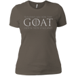 T-Shirts Warm Grey / X-Small GOAT Women's Premium T-Shirt