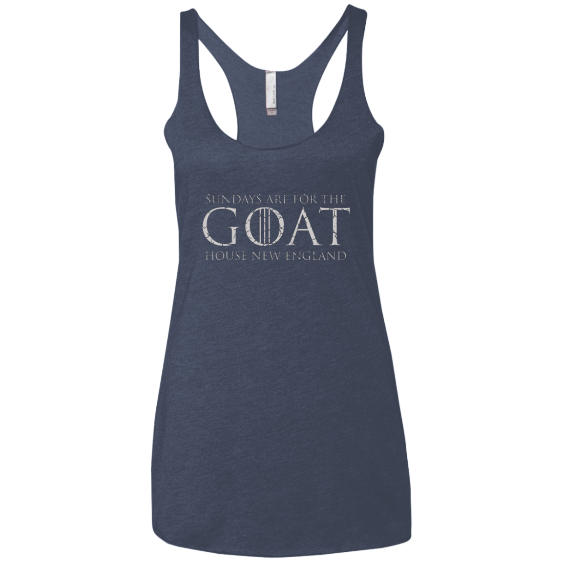 T-Shirts Vintage Navy / X-Small GOAT Women's Triblend Racerback Tank