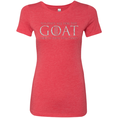 T-Shirts Vintage Red / Small GOAT Women's Triblend T-Shirt