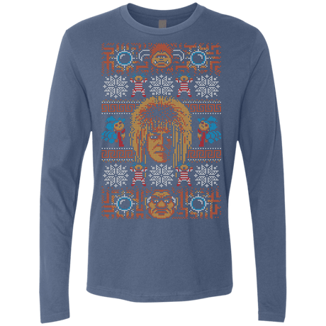 T-Shirts Indigo / Small Goblin Christmas Men's Premium Long Sleeve